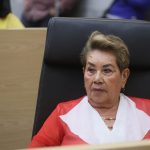 Diputada Modesta Delgado Juárez, en el congreso en Sesión Extraordinaria