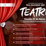 ARIADNA AYALA IMPULSA CARTELERA CULTURAL POR EL DÍA MUNDIAL DEL TEATRO EN ATLIXCO