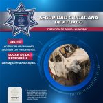 SECRETARÍA DE SEGURIDAD CIUDADANA DE ATLIXCO LOCALIZA CAMIONETA CALCINADA CON REPORTE DE ROBO EN AXOCOPAN