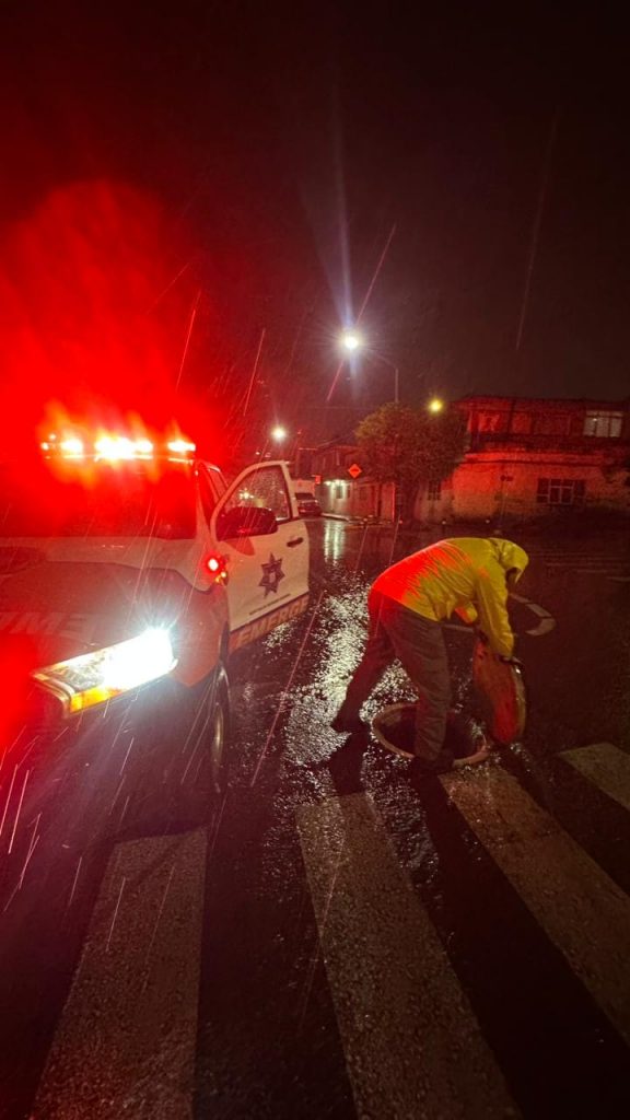 Refuerza Gobierno de Pepe Chedraui vigilancia y respuesta ante lluvias en la capital