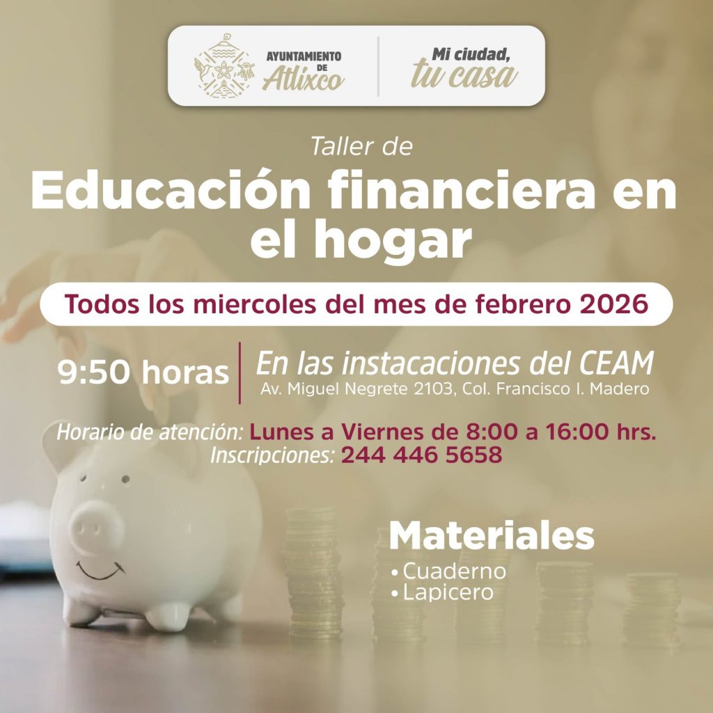 ARIADNA AYALA IMPULSA TALLERES PRODUCTIVOS PARA MUJERES DURANTE FEBRERO EN ATLIXCO