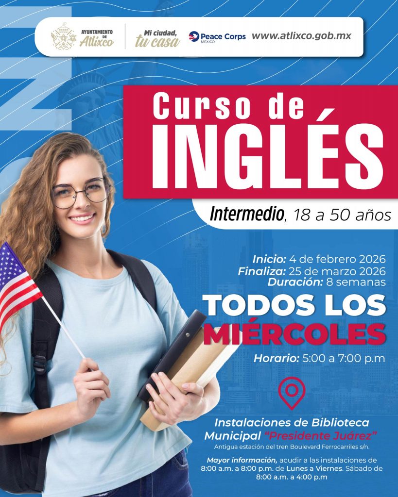 ARIADNA AYALA IMPULSA CURSOS DE INGLÉS EN ATLIXCO