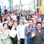 ARIADNA AYALA ARRANCA REHABILITACIÓN DE LA CALLE 5 NORTE EN ATLIXCO