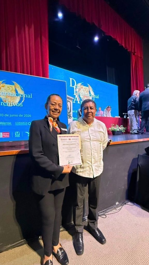 ATLIXCO PRESERVA SU HISTORIA; ARIADNA AYALA RECIBE RECONOCIMIENTO POR DESTACADO DESARROLLO ARCHIVÍSTICO